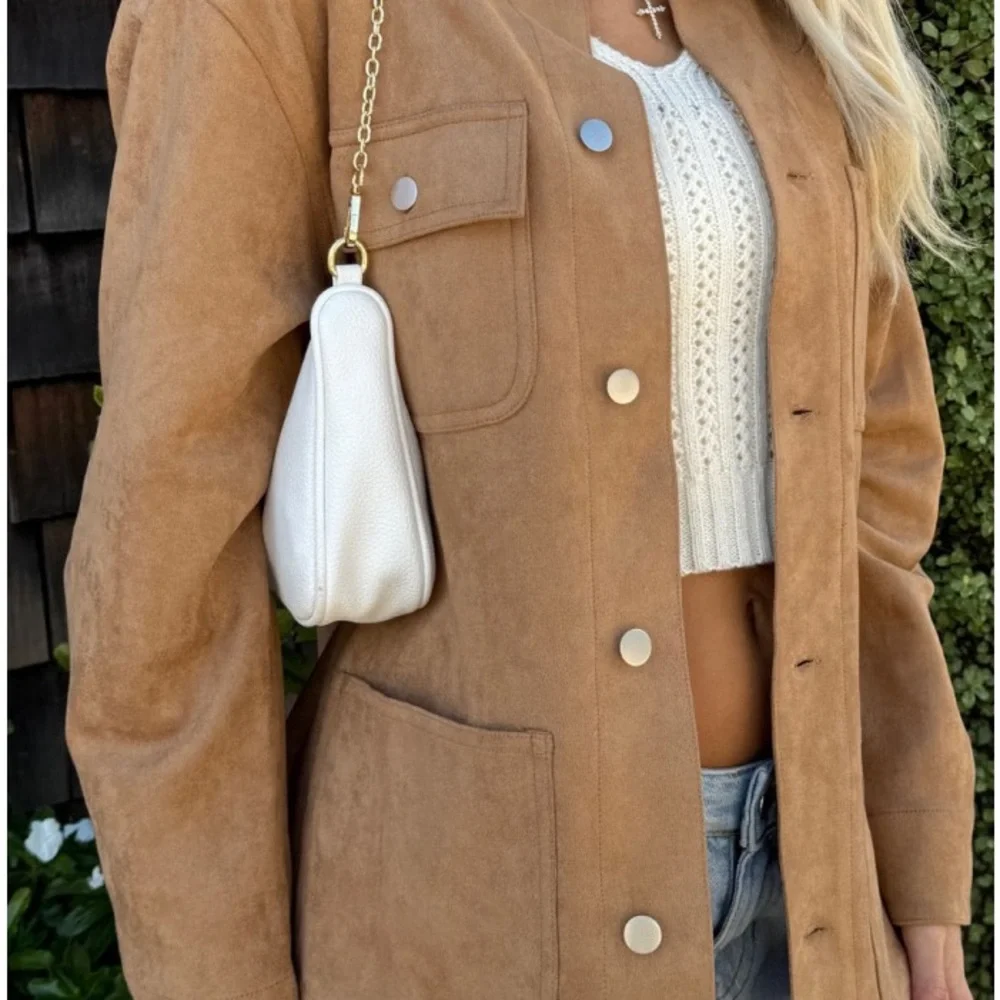 Faux Suede Barn Jacket - Small - Picture 6 of 8